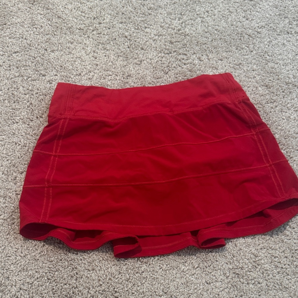 lululemon athletica Red Skirt